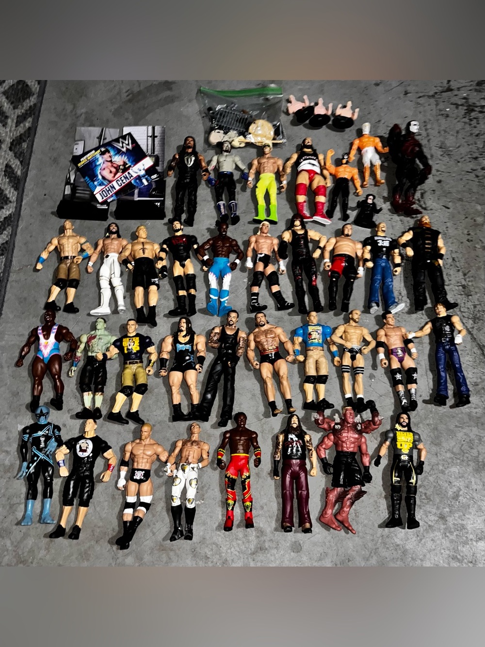 WWE Mixed Wrestling Action Figure Lot
